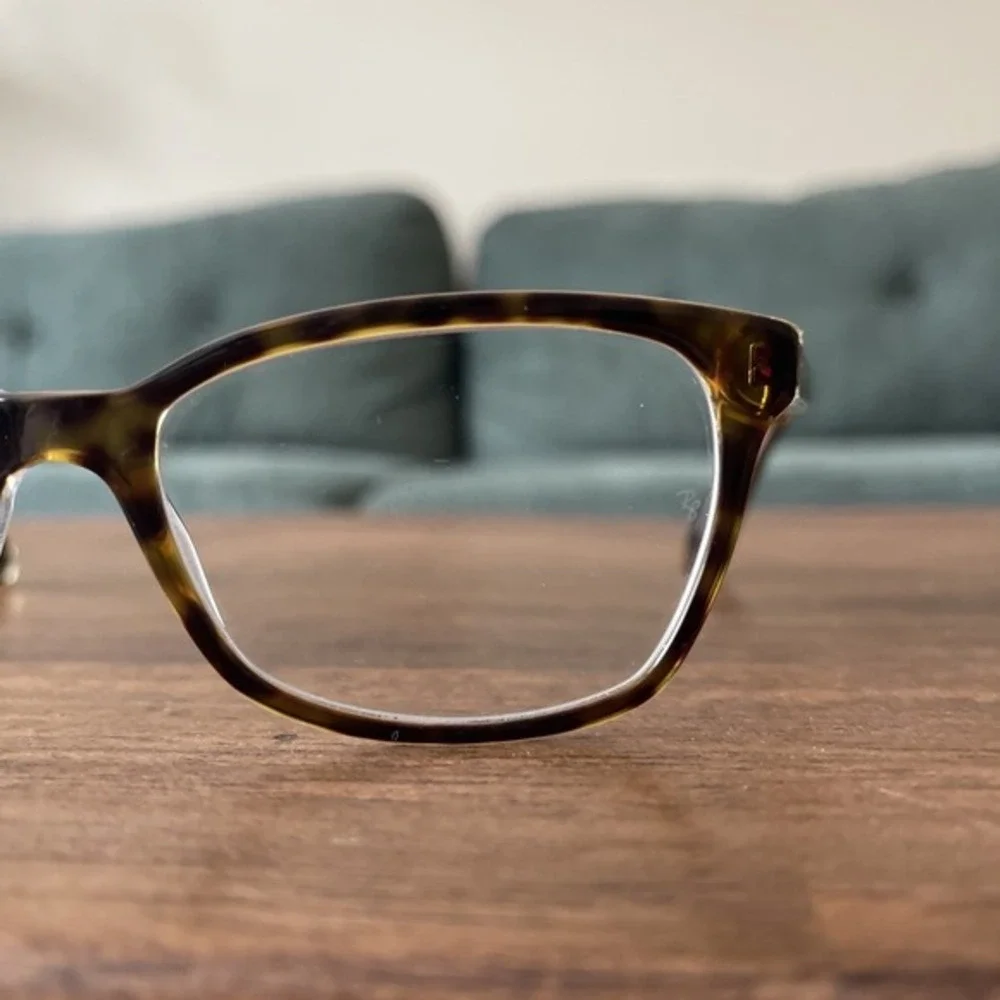 Ray-Ban RB‎ 5362 5082 Eyeglasses Frame Brown Tort 54-17-140 Used